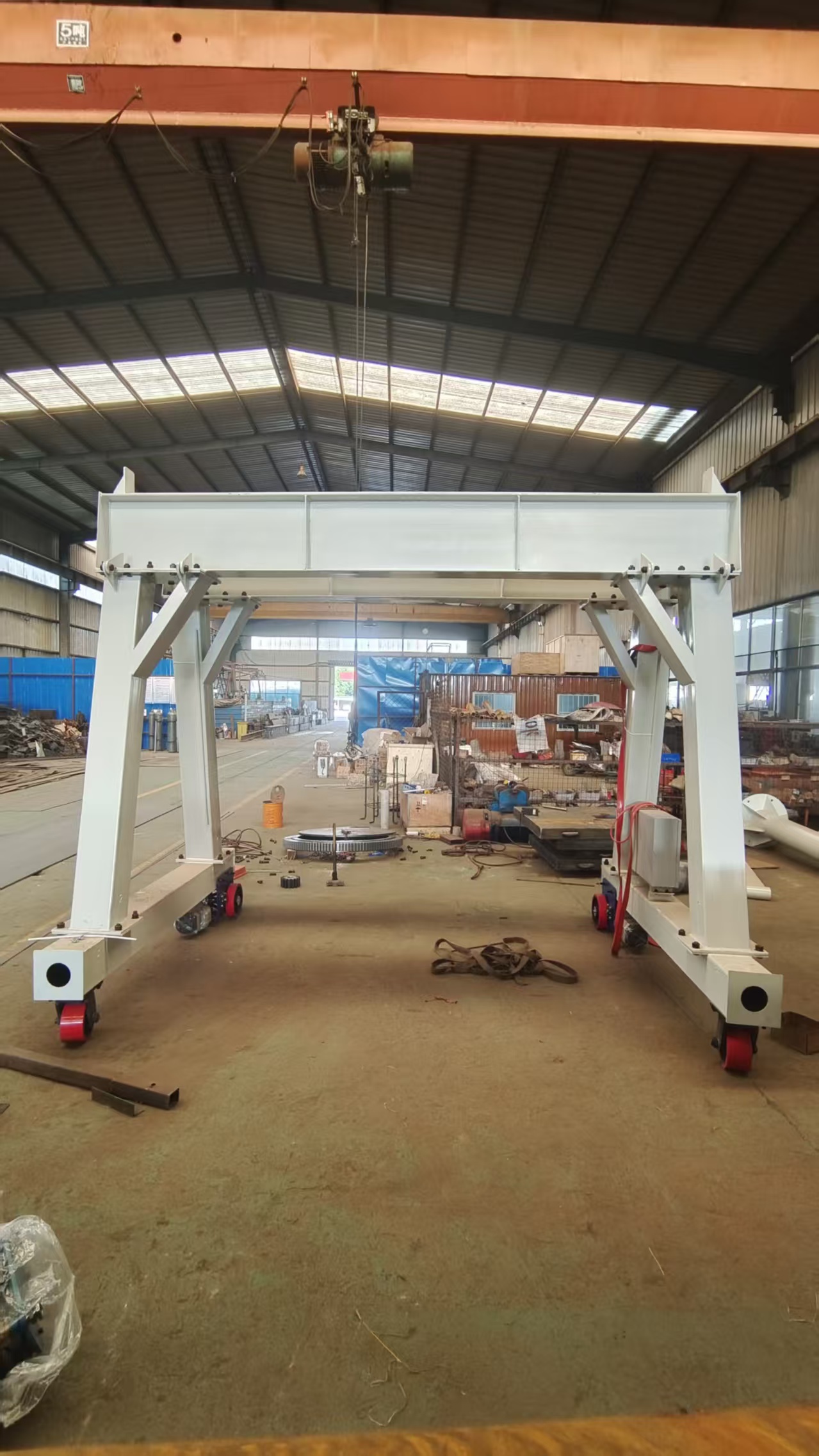 Double-girder gantry